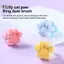 TRTR Móng Tay Nhựa Nghệ Thuật Làm Sạch Bụi Bàn Chải Bule Bàn Chải Cat Paw Gel Bụi Làm Sạch Trang Điểm Hình Vòng Bàn Chải Mềm Dụng Cụ Làm Móng VN