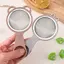 TRTR Thép không gỉ mịn Matcha Bộ lọc có hai tai Đường kính 7,5cm Mini Lưới mịn Sàng lọc trà Bột cà phê Bộ lọc nhà bếp VN