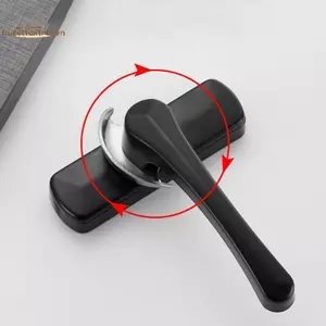 TRTR Mới Thép Không Gỉ Đa Năng Lưỡi Liềm Lo Có Móc Cửa Nhôm Và Móc Windows Lo Cửa Sổ An Toàn Trẻ Em Lo Bule VN