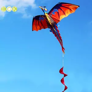 Diều rồng bay 3D Nylon cỡ lớn với đồ chơi thể thao ngoài trời dành cho gia đình dòng 100m Đẹp