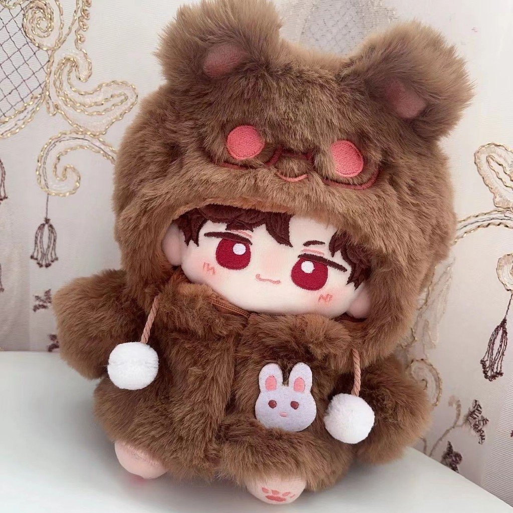 Tình Yêu Ánh Sáng Và Đêm Cotton Búp Bê Ánh Sáng Ban Đêm Lông Cừu Dòng Lông Cừu Cáo Quà Tặng 20cm Quần Áo Bé Xiaoyi Trang Phục