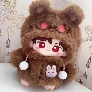 Tình Yêu Ánh Sáng Và Đêm Cotton Búp Bê Ánh Sáng Ban Đêm Lông Cừu Dòng Lông Cừu Cáo Quà Tặng 20cm Quần Áo Bé Xiaoyi Trang Phục