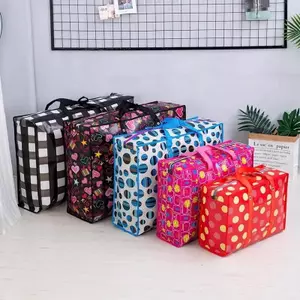 Túi Bạt Dứa Đựng Đồ Quần Áo Chăn Màn Chống Thấm Nhiều Kích Thước - Tiện Lợi