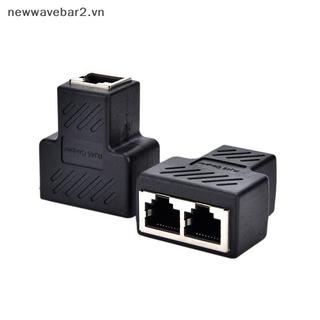 [Mới] Cáp mạng ethernet 1 đến 2 LAN Đầu nối bộ chia phích cắm RJ45.