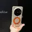 Ốp Lưng Cho OPPO Find X9 Siêu Kim Loại Nút Sạc Không Dây 360 ° Giá đỡ hợp kim xoay Tăng chiều cao máy ảnh Vỏ điện thoại chống rơi