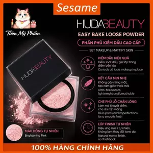 Phấn Phủ Bột ℍ𝕌𝔻𝔸 𝔹𝔼𝔸𝕌𝕋𝕐 𝐄𝐚𝐬𝐲 𝐁𝐚𝐤𝐞 20g Fullsize | Mịn Nhẹ, Makeup Tự Nhiên, Dễ Tán