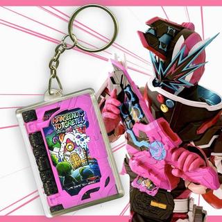 Gantungan Kunci Wonder Ride Book Kamen Rider Saber | Ganci Keychain Akrilik Acrylic Kamen Rider Figure Kustom Bolak