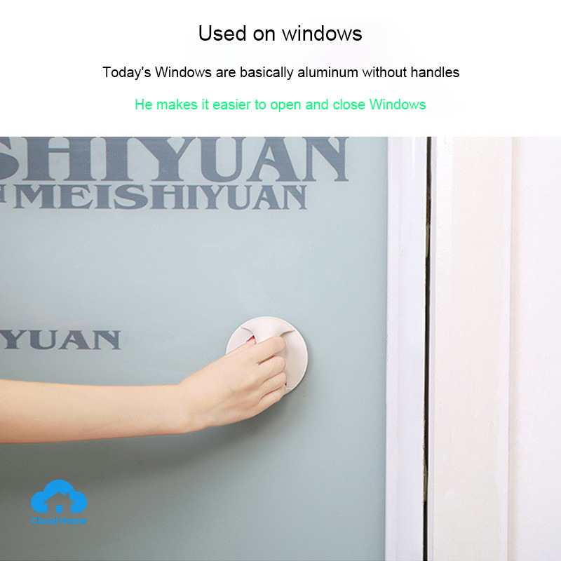 🌤️COD🌤️Tay Nắm Cửa Phòng Cửa Tủ Ngăn Kéo Tủ Loại Dán Tiện Lợi