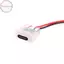 Hooudou 2pin USB Loại C Đầu Vào Sạc Soet Có Đèn LED Tấm Chống Nước Cổng Nguồn USB-C TYPE-C Nữ Kết Nối Ja VN