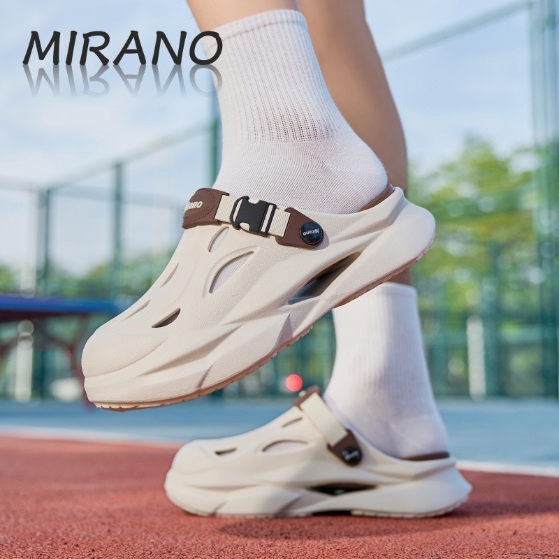 Mirano Dép mùa hè , Dép đế dày, Chống trượt thoáng khí, Thích hợp cho Ac ngoài trời