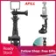 apill Acouto Camera Gắn Trên Ô Tô Gió Hút A cho Osmo Kết 2 ABS Đế Win Phụ Kiện Kính