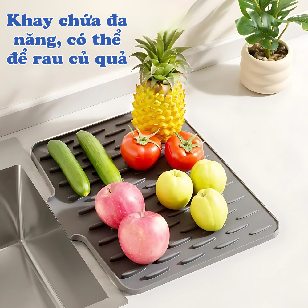 Thảm Silicone Úp Chén Đĩa HomeMate Ráo Nước Nhanh – Miếng Lót Nồi Chịu Nhiệt Chống Trượt Đa Năng