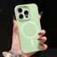 Ốp từ tính, thiết kế 2 trong 1 màu pastel sang trọng, tương thích với iPhone 17, Air 16, 15, 14 Plus, 13, 12, Pro Max, 11, Matte Cover Vỏ sạc không dây chống sốc