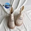Giày Sandal Ren Đế Dày Giày Nữ Xuân Hè Phong Cách Mới Cổ Tích Phong Cách Rỗng Thoáng Khí Nhật Bản Mỏng Phong Cách Martin Boots