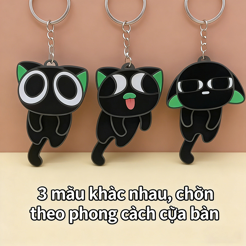 Móc Khóa Lạc Tiểu Hắc, Dễ Thương Và độc đáo ✨