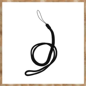 Dây bện Nylon cho vòng cổ máy ảnh màu đen
