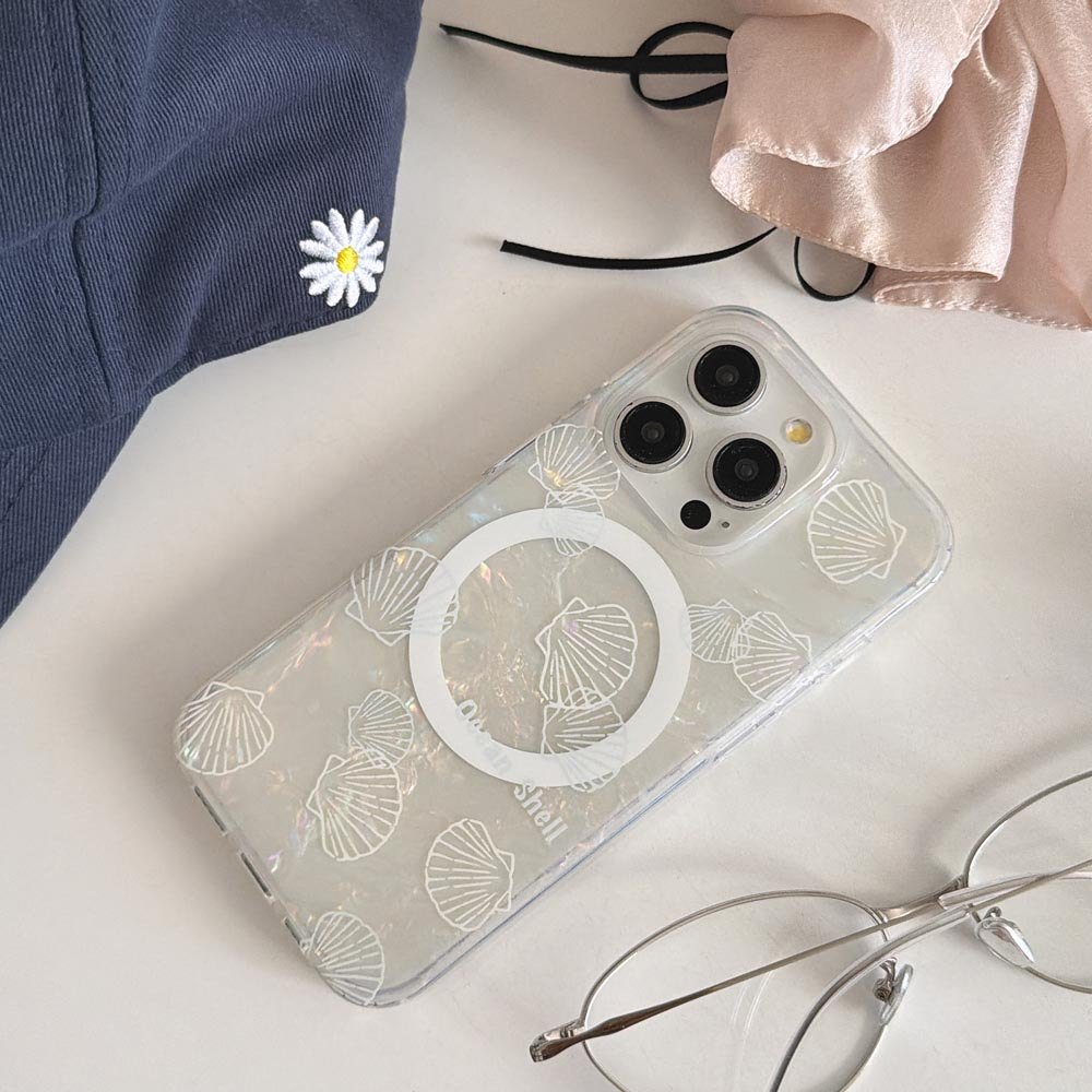 Ốp Lưng Cứng Tương Thích Với iPhone 13 14 14Pro 14ProMax 15 15Pro 15ProMax 16 16Pro 16ProMax 17 17Pro 17ProMax Vỏ Nam Châm Họa Tiết Vỏ