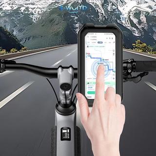 E-WOITD Xe Đạp Giá Đỡ Điện Thoại Xe Máy Chống Thấm Nước Giá Đỡ Tay Cầm Gắn Màn Hình Cảm Ứng 360° Giá đỡ điện thoại xe đạp xoay E-WOITD