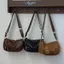 E-WOITD Vintage Nhỏ Messenger Túi Dành Cho Nữ Đơn Giản Da Pu Nữ Gối Đeo Vai Túi Thời Trang Nữ Ví Túi Xách Túi Đeo Ngang E-WOITD
