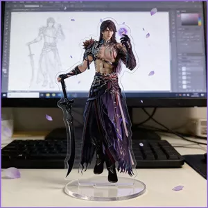 SQ11 LOVE AND DEEPSPACE Caleb Tấm Đứng Acrylic Tấm Đứng Ký Hiệu Anime Để Bàn Trang Trí