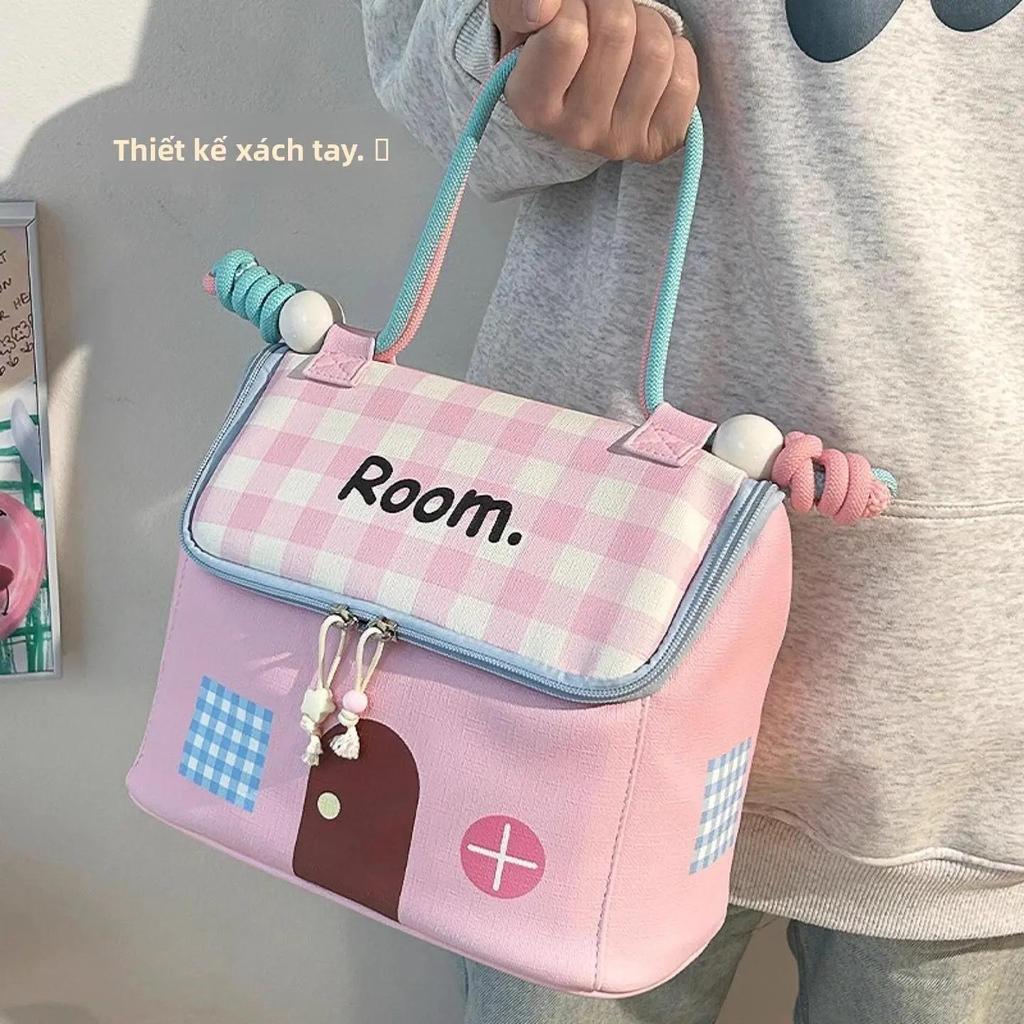 Room Túi Đựng Mỹ Phẩm - Thiết Kế Dễ Thương Ưa Nhìn Dung Tích Lớn Không Thấm Nước Chống Bụi Thích Hợp Để Đựng Mỹ Phẩm