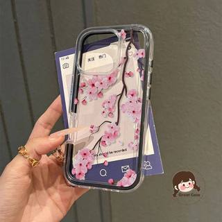 Ốp Điện Thoại Hoa Hồng Thanh Lịch 2in1 Cho Vivo V70 Elite V40 V30 V29 Lite V27 V27E V25 V23 V23E V20 Pro V17 Neo V9 Pro Youth 4G 5G Sang Trọng Dễ Thương Màu Kẹo Vỏ Mềm Trong Suốt