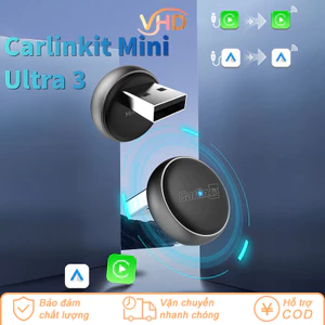 Carlinkit Mini Ultra 3 – Chuyển Đổi Không Dây CarPlay & Android Auto, Nâng Cấp Giải Trí Ô Tô