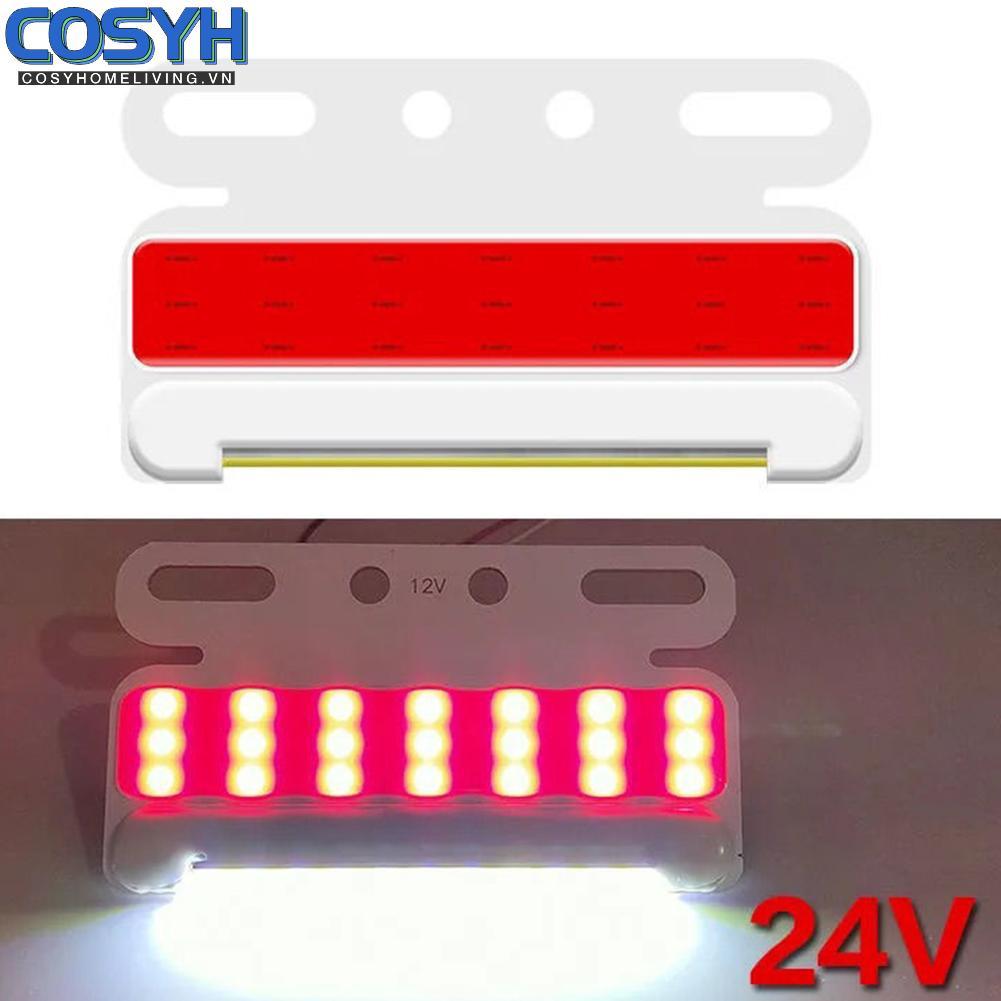 <cosyh>24V Marker Lamp Chrome Polish Finish Direct Replacement For 24V Trailers
