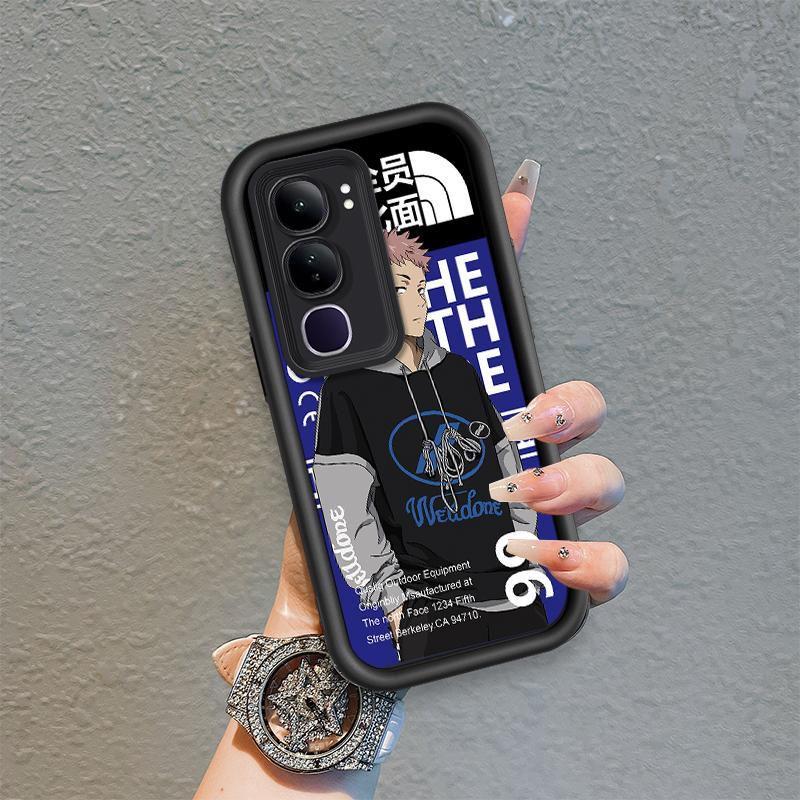 Ốp Lưng Cho VIVO Y19S Pro Y29 4G Hoạt Hình Silicon Mềm Ốp lưng TPU Jujutsu Kaisen Anime Mắt Thiên Thần Chống Sốc Ốp Lưng