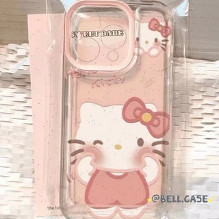 Dành Cho IPhone17 16 15 14 13 12 11ProMax X XR XS Max 7 8 Plus Phim hoạt hình nhút nhát KT Cat trường hợp điện thoại