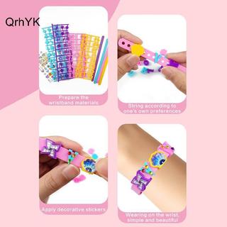 Nhà Máy Thời Trang Giáo Dục Đính Hạt Vòng Tay Bộ Cho Trẻ Em 400 Chiếc DIY Chữ Cái Bảng Chữ Cái Hạt Kid Đảng Thủ Công Quà Tặng Làm Bộ QrhYK