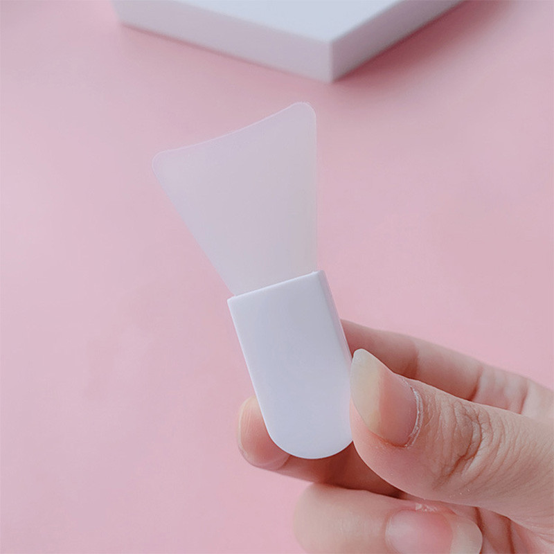 【Roshy】🍧chăm sóc da cọ tán phấn nền Cọ trang điểm mini cầm tay cọ đắp mặt nạ silicon cọ trang điểm.