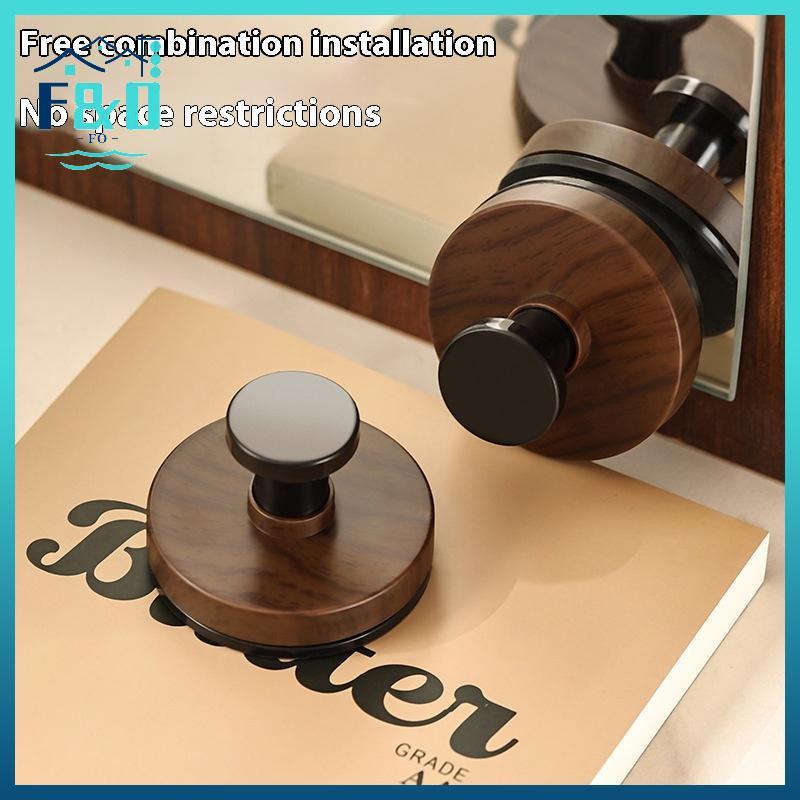 [F & O] 1 / 2 / 4 Móc Cửa Hạt Dính Khăn Tắm Ra No-Drill Móc Treo Áo Treo Tường Cho Nhà Bếp {vn}