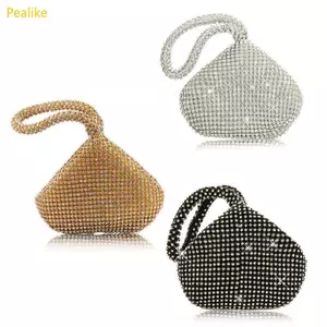 Pealike Nữ Cho Tam Giác Lấp Lánh Túi Xách Ví Ly Hợp Tối Sang Trọng Túi Dự Tiệc Prom