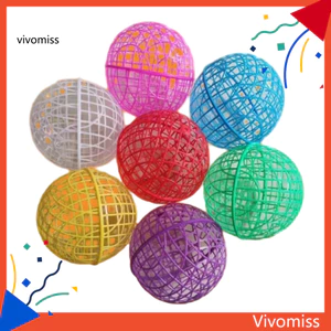 Lồng bóng gà lăn có thể tháo rời Vỏ lưới nhựa di động để khám phá ngoài trời an toàn cho gà Hamster Vẹt và Gà con Đông Nam Á Thú cưng nhẹ