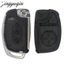 Flip Remote Key Shell Fob cho Hyundai Solaris ix35 ix45 Elantra Santa Fe - 3 nút