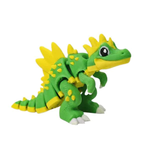 < Pluscloth > Bức tượng khủng long Spinosaurus in 3d có khớp di chuyển – Đồ chơi thần tài giảm căng thẳng Trang trí máy tính để bàn cho văn phòng tại nhà Quà tặng hoàn hảo cho trẻ em Người lớn khớp nối