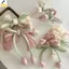 Nhẫn Tóc Ruy Băng Hình Hoa Tulip Ngọt Ngào, Phù Hợp Cho Bé Gái Thanhh lịch