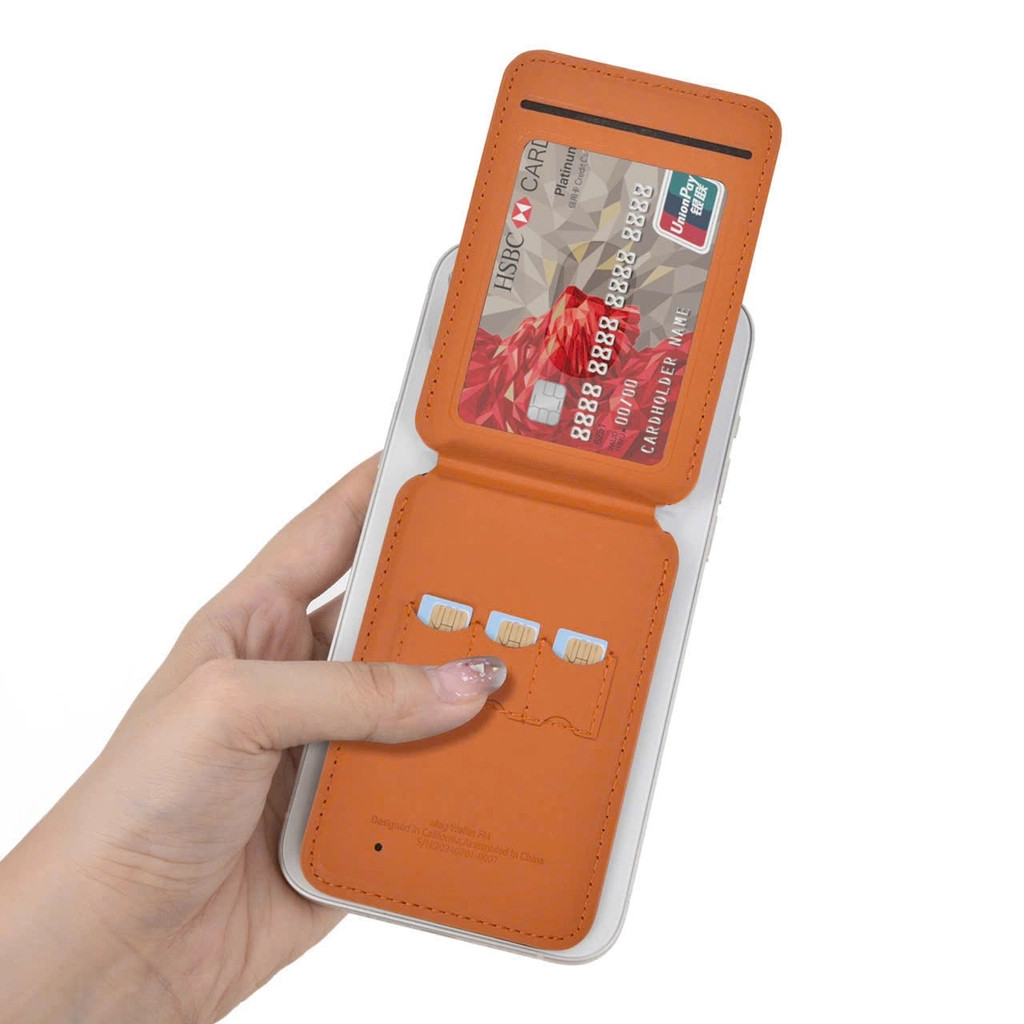 [Chính Hãng] Ví Da Đựng Thẻ Từ Tính WIWU Mag Wallet FM MW-005 Tích Hợp Định Vị Find My & Giá Đỡ Đa Năng