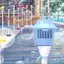 Máy bong bóng đứng có đèn & âm nhạc đầy màu sắc Đồ chơi máy tạo bong bóng sân vườn trẻ em chạy bằng pin sonlekvn