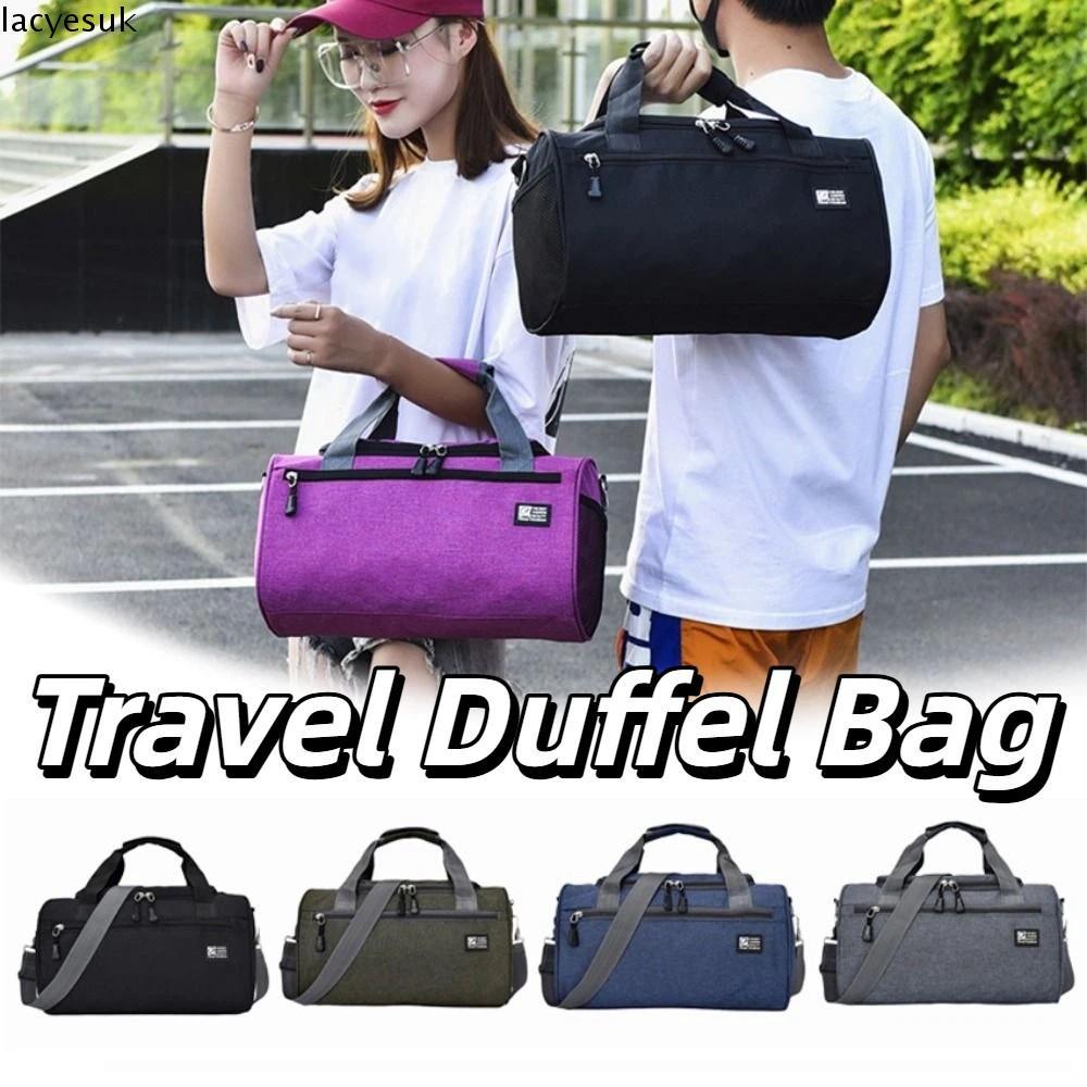 Túi xách LACYESUK - Túi Duffel chống thấm nước, phù hợp thể dục và du lịch ngắn ngày
