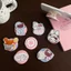 Popsocket Dễ Thương Họa Tiết Gấu Nhỏ Nam Châm Có Thể Gập Lại Giá Đỡ Điện Thoại Nam Châm