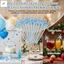 Ống hút giấy nơ sáng tạo để trang trí tiệc sinh nhật, đồ trang trí bánh Cupcake và đồ dùng sự kiện