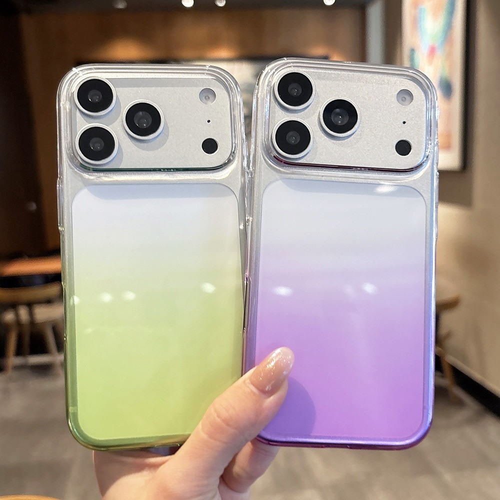 Ốp điện thoại cứng PC siêu mỏng Gradient cho iPhone 17 Pro Max 16 15 14 13 Vỏ bảo vệ chống sốc