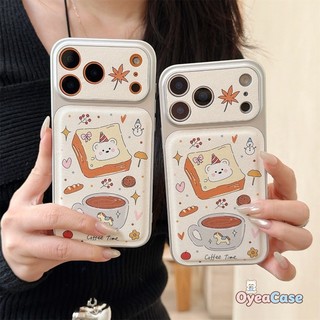 Ốp Minh Họa Gấu & Ngựa Dễ Thương Cho Xiaomi Poco F8 F7 Ultra F6 F5 F4 F3 C85X C85 C75 C71 C65 C61 C55 C31 C3 5G 4G Vỏ Da PU Hoạt Hình Dễ Thương Vỏ Mềm 3D