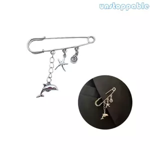 Unstop * Chất liệu hợp kim Lapel Pins Quần áo Phụ kiện trang sức Hoàn hảo cho Fashionistas