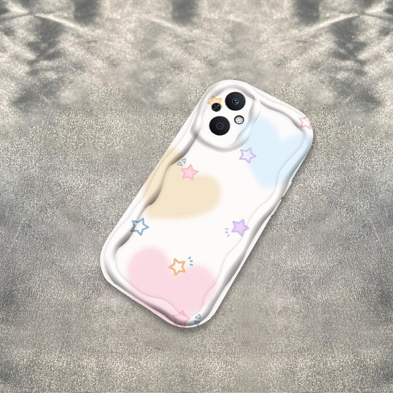 Thích Hợp Cho Reno 7Z 5G / Reno 8Z 5G 3D Mềm TPU Nơ Tình Yêu Vỏ Điện Thoại Chống Sốc