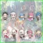 HT3 Re Life in a different world from zero Acrylic Móc Khóa Emilia Mặt Dây Chuyền Phụ Kiện Anime Ngoại Vi TH3