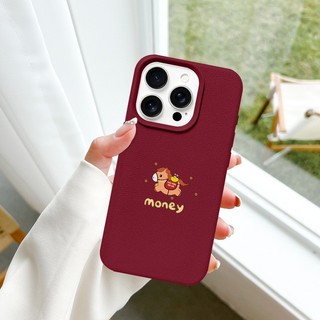 Ốp Lưng Iphone TPU hoa tiết da mềm TẾT ngựa money 7/8/plus/x/xs/11/12/13/14/15/16/pro/max/promax