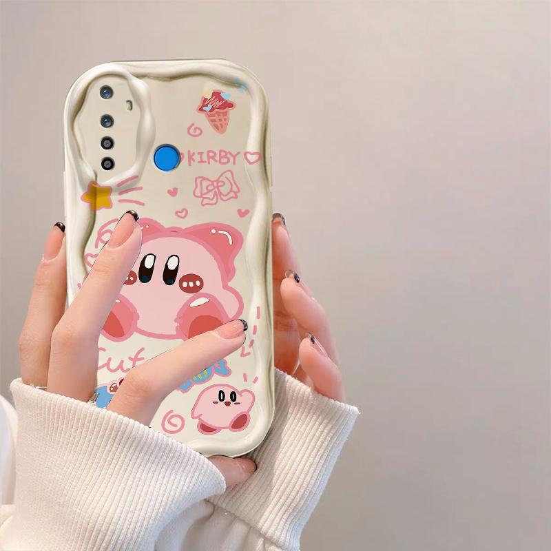 Thích hợp cho Realme 5 5i 5S 6i 3D TPU mềm Loopy Kirby Vỏ điện thoại chống sốc